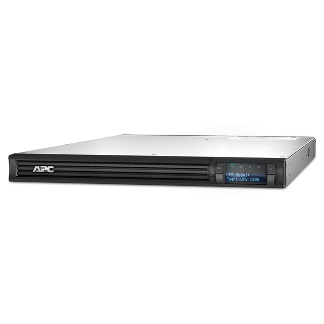 APC Smart UPS SMT, 1500VA/1000W, montaż w szafie rack, 1U, 230V, AVR