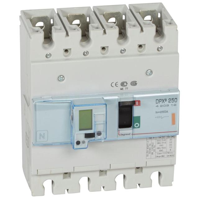 Wyłącznik DPX3 250 El 4P 250A 25Ka 420319 LEGRAND