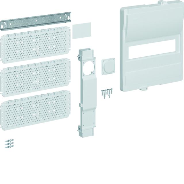 volta hybrid Zestaw dla wielkości 601 1x12 3x płyta montażowa bez gniazda VZ01NWH HAGER