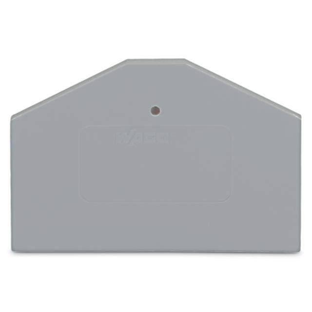 ścianka końcowa szara