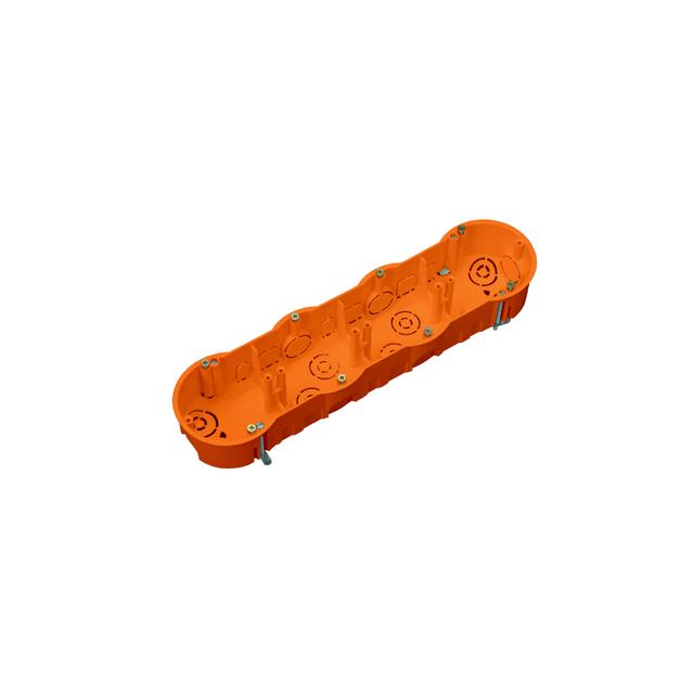 Puszka Pk 60 poczwórna Pomarańczowa GIPS