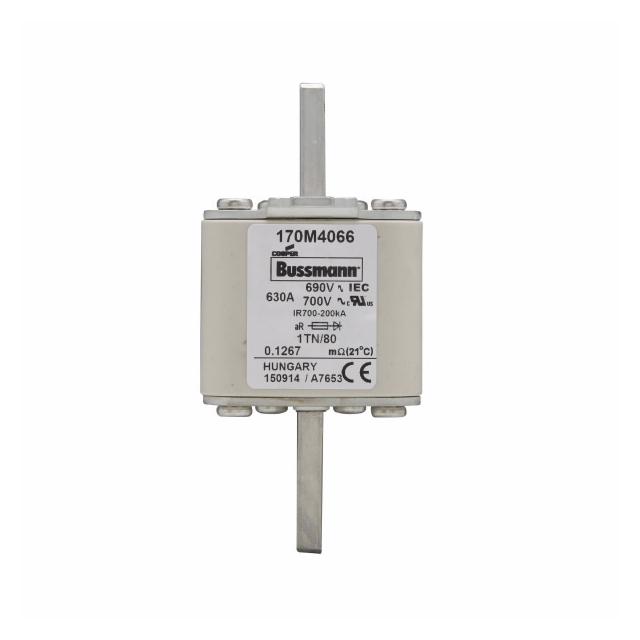 630A 690V 1TN/80 aR INDICATOR FUSE Wkładka szybka 630A AC 690V DIN 1 53x66x108 mm aR DIN 170M4066 EA