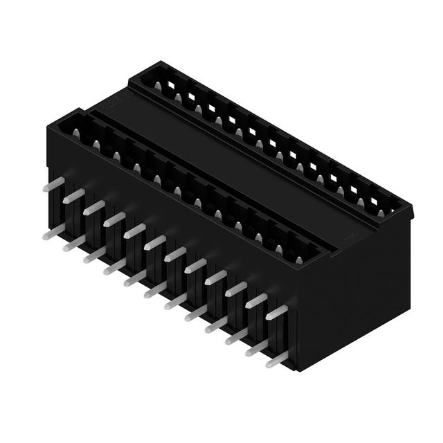 SLD 5.00/24/90G 4.5 SN BK BX Wtyki PCB (złącza płyty), 5.00 mm, Liczba biegunów: 24, kąt odejścia: 90° /10szt./ 1653800000 WEIDMÜLLER