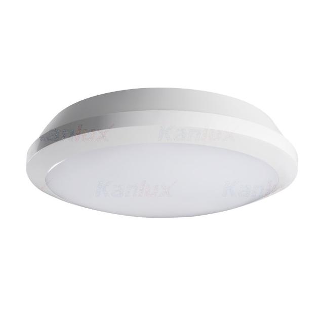 Plafoniera LED DABA PRO 26W NW-SE-B 2800lm 4000K czarna IP65 z czujnikiem mikrofalowym 19066 KANLUX