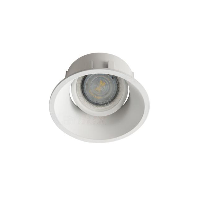 IVRI DTO-W Oczko sufitowe IVRI DTO-W okrągły stop aluminium kolor biały 1XGx5,3/GU10 KANLUX