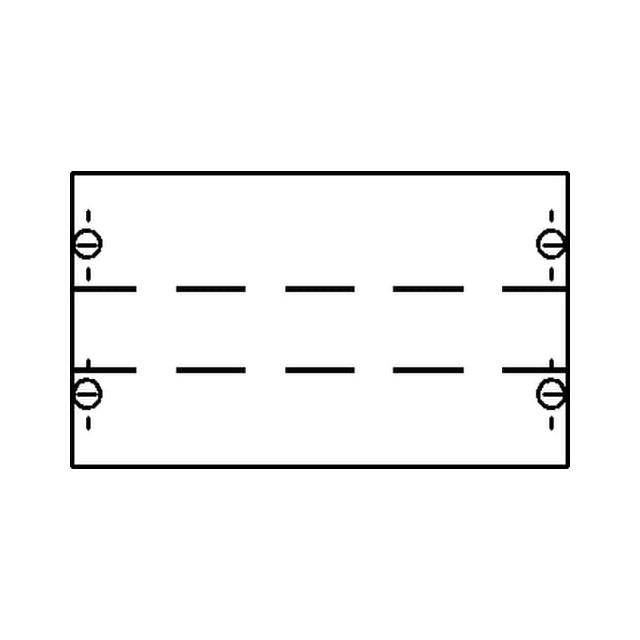 MBK106K Zestaw moduł pod zaciski na szynę DIN (do samodzielnego montażu)
