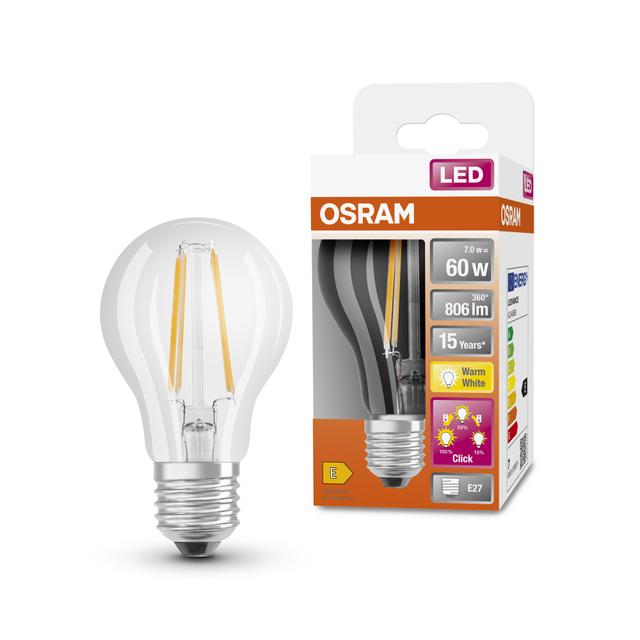 Osram żarówka LED 3 stopniowe ściemnianie 6.5W LEDVANCE