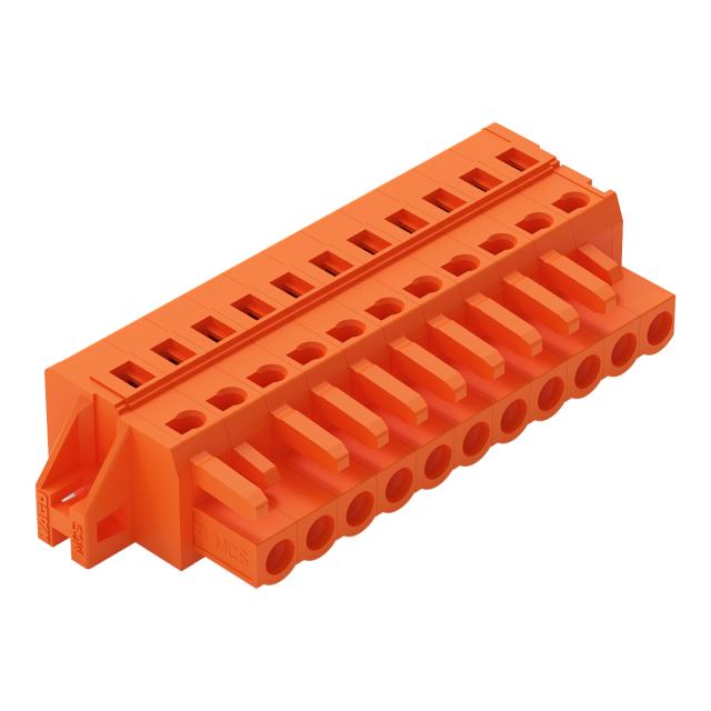 Gniazdo MCS-MIDI Classic 11-biegunowe pomarańczowe raster 5,08mm /25szt./ 231-311/031-000 WAGO