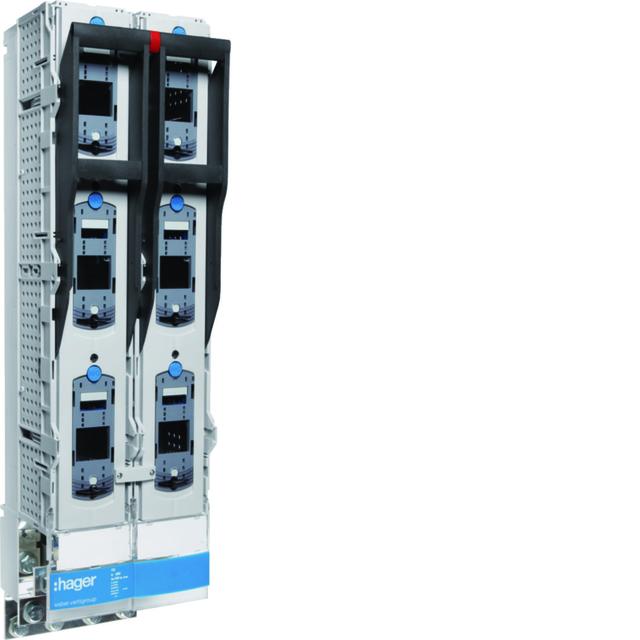 LV listwa bliźniacza NH3 3P 1250A 690VAC szyny 185mm zac.śr.M12 LVDR1260CPX HAGER