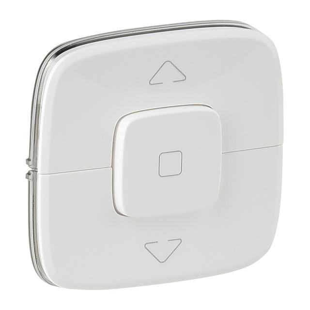 VALENA ALLURE - KLAWISZ BIAŁY ŁĄCZNIKA LUB PRZYCISKU STEROWANIA ROLET, Legrand