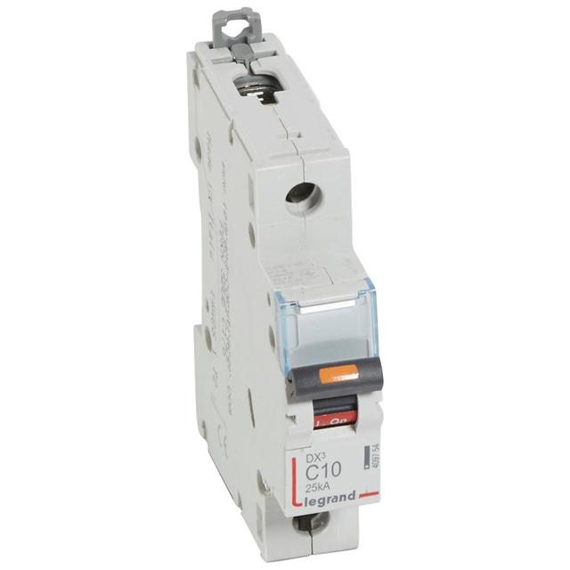 Wyłącznik Nadprądowy S321 C10 1P 10A 25Ka DX3 409754 LEGRAND