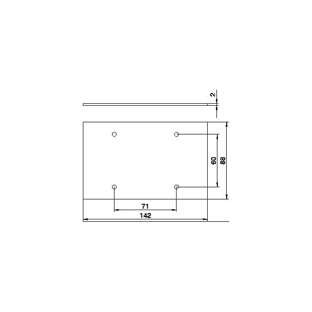 T12L/P02S, PŁYTKA MONTAŻOWA