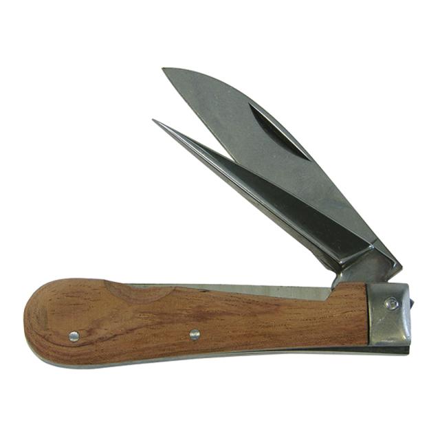 NÓZ DO PRZEWODÓW 2-CZESCIOWY DREWNIANY