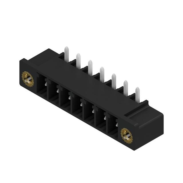 SC-SMT 3.81/07/270F 3.2SN BK BX Wtyki PCB (złącza płyty), 3.81 mm, Liczba biegunów: 7, kąt odejścia: 270° /50szt./ 1037050000 WEIDMÜLLER