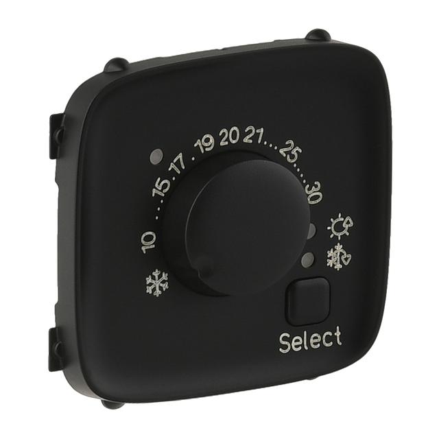 Valena Allure Plakietka Czarna Termostatu Pokojowego 755318 LEGRAND
