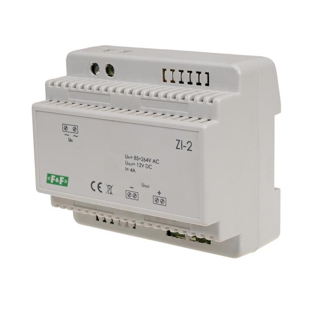 Zasilacz impulsowy 12V DC ZI-2 F&F