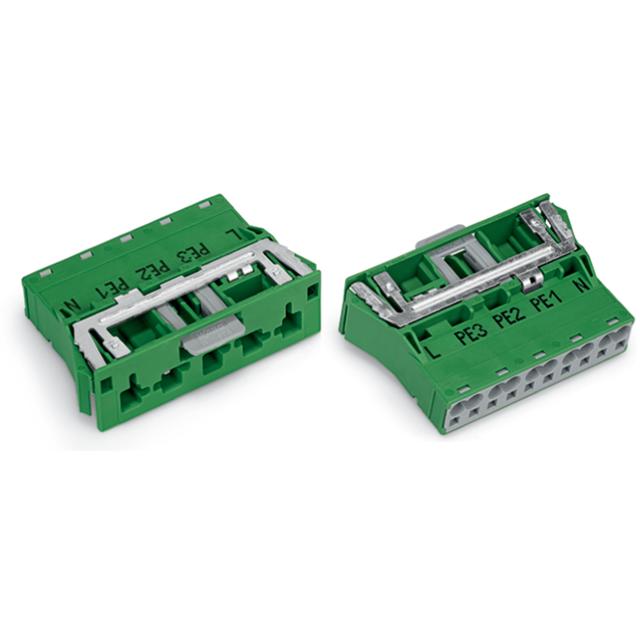 WINSTA wtyk 5-torowy SnapIn zielony kodowanie Q