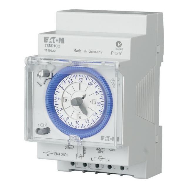 TSSD1CO Analogowy zegar sterowniczy 24h 1 przem. 167391 EATON