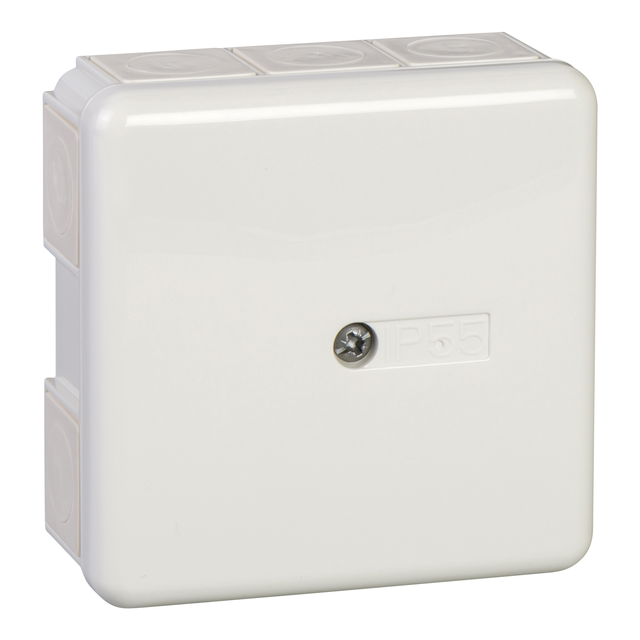 Mureva Puszka natynkowa U56, 87x87x39mm, ze złączką 5P, biały polarny