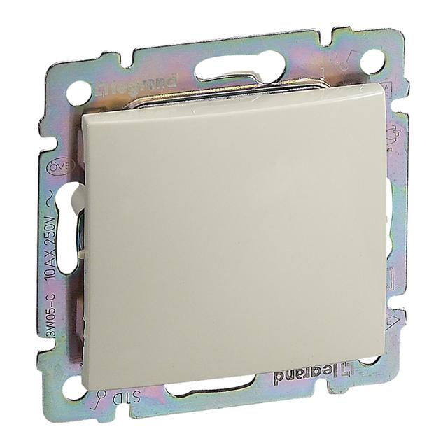 VALENA PRZYCISK JEDNOBIEGUNOWY KREM 10A-250V~, Legrand