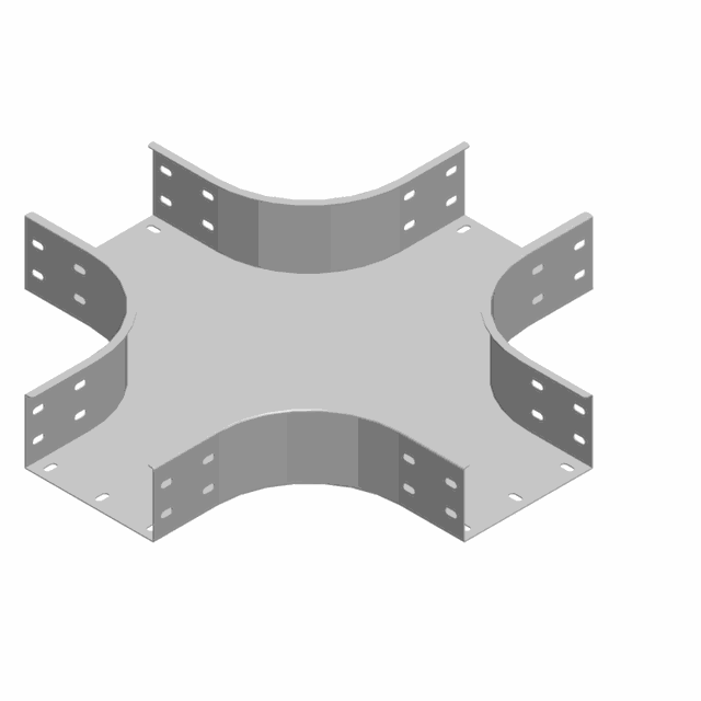 CZKZC100H100 Czwórnik korytka 2,0 mm