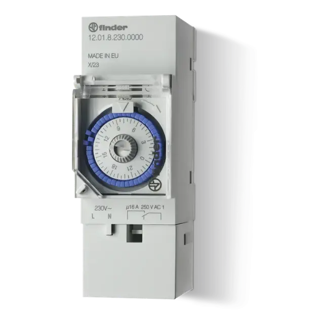 Zegar sterujący 1 P; 16A; 230V AC; dobowy