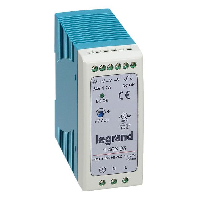 ZASILACZ 1F STABILIZOWANY 24VDC 40W, Legrand