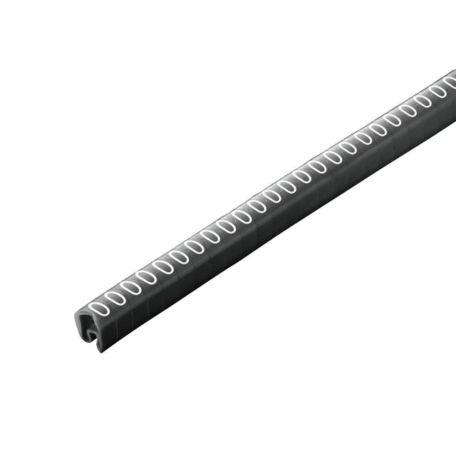 CLI C 2-4 SW/WS 0 CD System kodowania kabli, 4 - 10 mm, 7 mm, Nadrukowane znaki: Liczby, 0, PVC, miękkie, bez kadmu, czarny /250szt./ 1568261503 WEIDMÜLLER