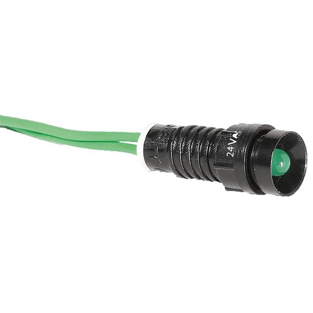 Lampka sygnalizacyjna LED D=5mm zielona 24V AC LS LED 5 G 24AC 004770801 ETI