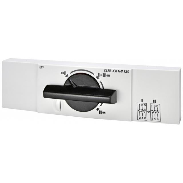 Adapter do budowy rozłączników 6/8 P i przełączników I-I+II-II CLBS-CKI+II125 004661523 ETI