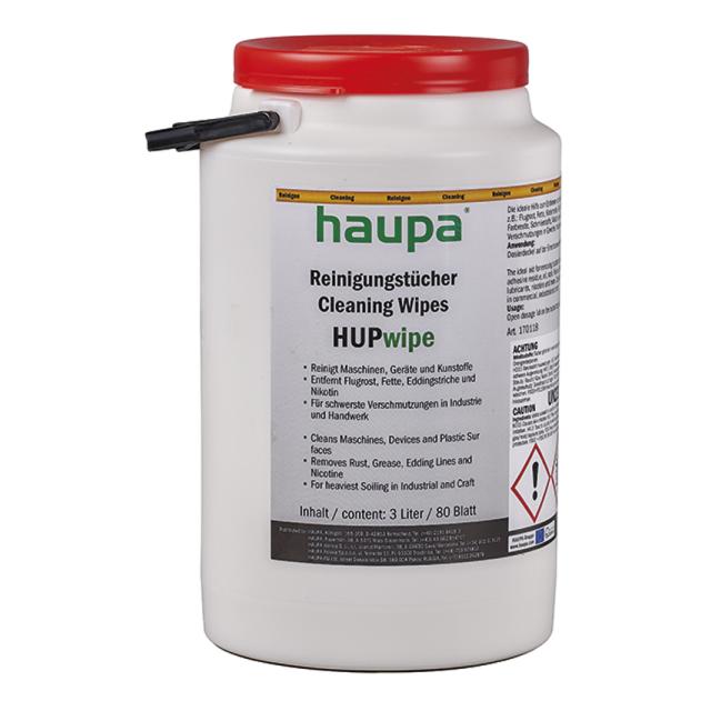 Ściereczki czyszczące HUPwipe 80 arkuszy 170118 HAUPA