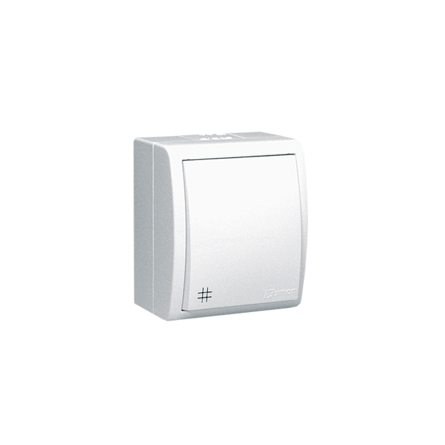 Simon Aquarius Łącznik krzyżowy bryzgoszczelny IP54 10A 250V zaciski śrubowe biały AQW7/11 KONTAKT