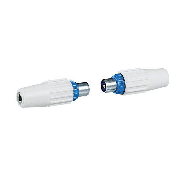 1 WTYK MĘSKI + 1 WTYK ŻEŃSKI Z WYJŚCIEM PROSTYM, Legrand