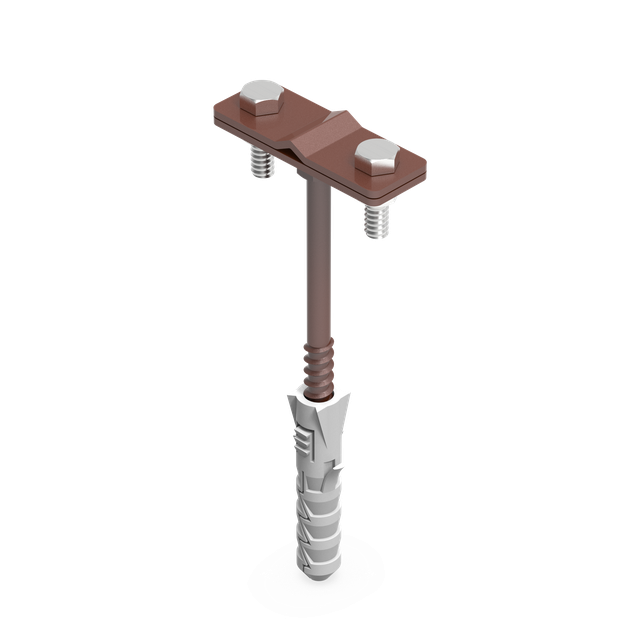 LA 8017 UCHWYT Z KOŁKIEM FI-10 12.1 LA 8017