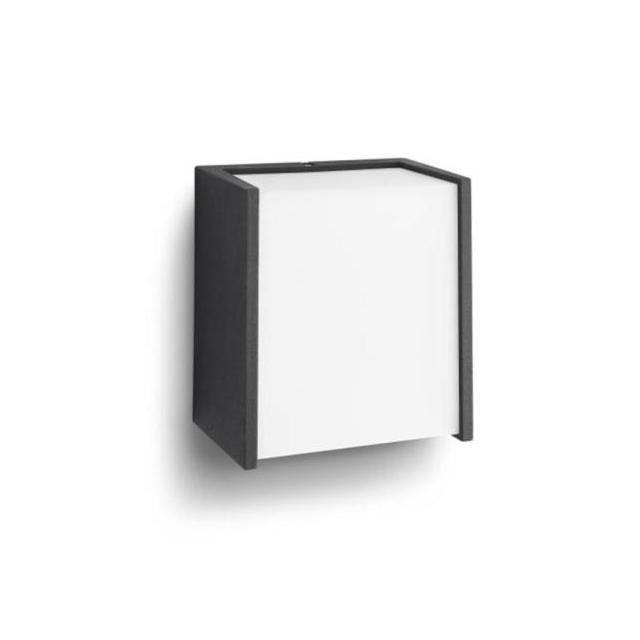 Macaw wall lantern black 1x3W SELV