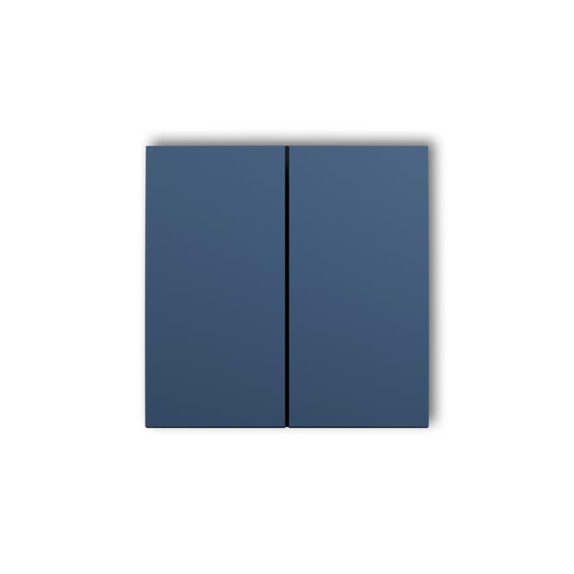 Klawisze podwójne do łączników ICON, MINI (komplet dwóch sztuk) navy blue 64DKL-2 KARLIK