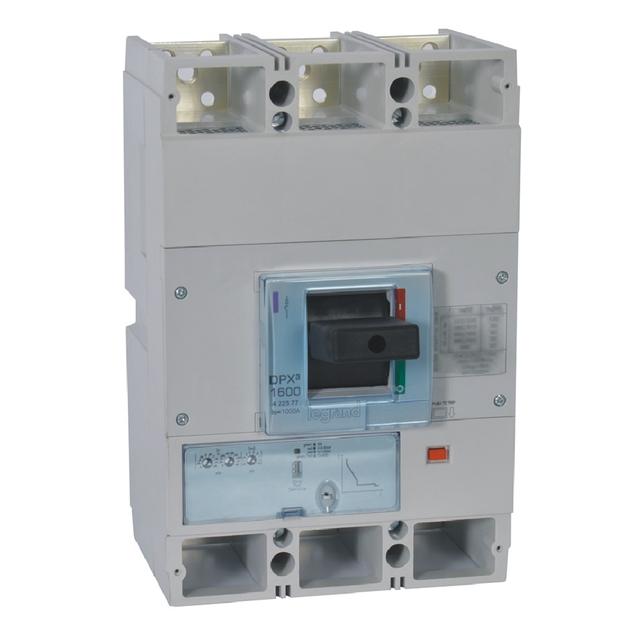 Wyłącznik DPX3 1600 S1 3P 1000A 100Ka 422577 LEGRAND