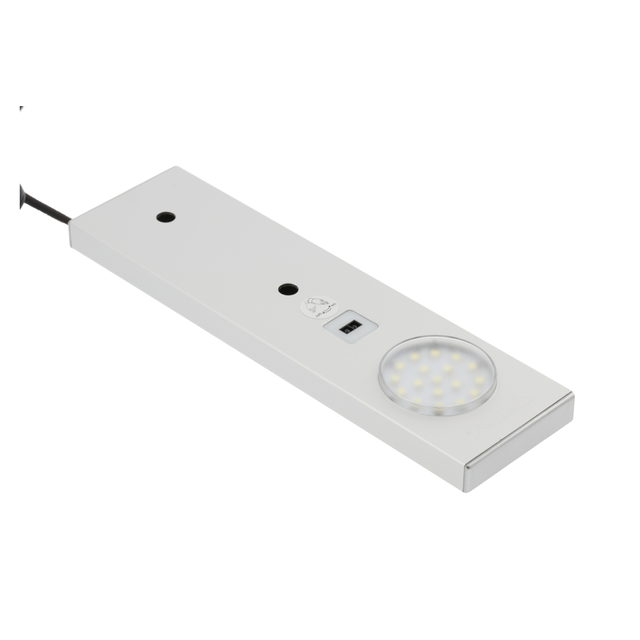 GTV OPRAWA PODSZAFKOWA LEDOWA RONDA Z BEZDOTYKOWYM WŁĄCZNIKIEM, 218mm, 1X15LED, ZIMNY BIAŁY, DC 12V, LD-OP015C-53 GTV Poland