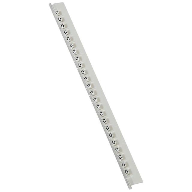 Oznacznik Przewodów Memocab Biały Litera /O/ /240Szt./ 037840 LEGRAND