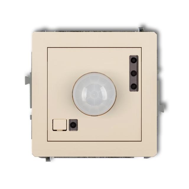 DECO Mechanizm elektronicznego czujnika ruchu beżowy