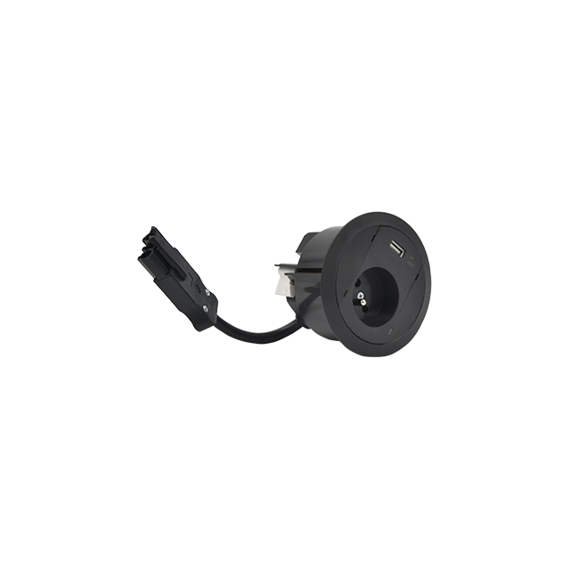 Simon 480 TS48-310E10C00-44 Gniazdo meblowe 1 gn. typ E + ładowarka USB type A złącze w układzie Wie 48310E10C000000-44 KONTAKT