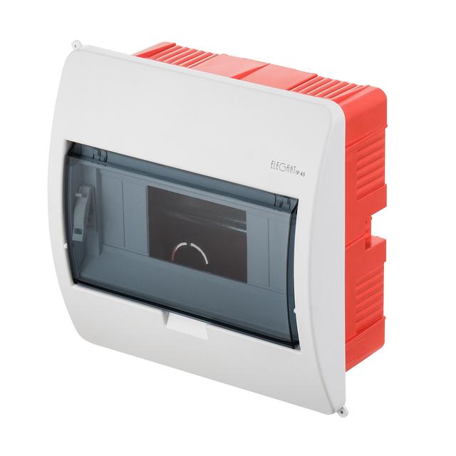 Rozdzielnica p/t ELEGANT EP 1/8 (N+PE)  IP 40