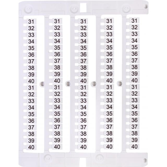Oznacznik 31 do 40 (100 szt.) ES-NU0851540 003903100 ETI