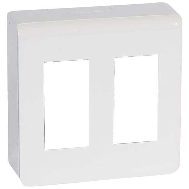 Mosaic Zestaw Do Montażu Natynkowego 2x4 Moduły Pionowo 078886L LEGRAND