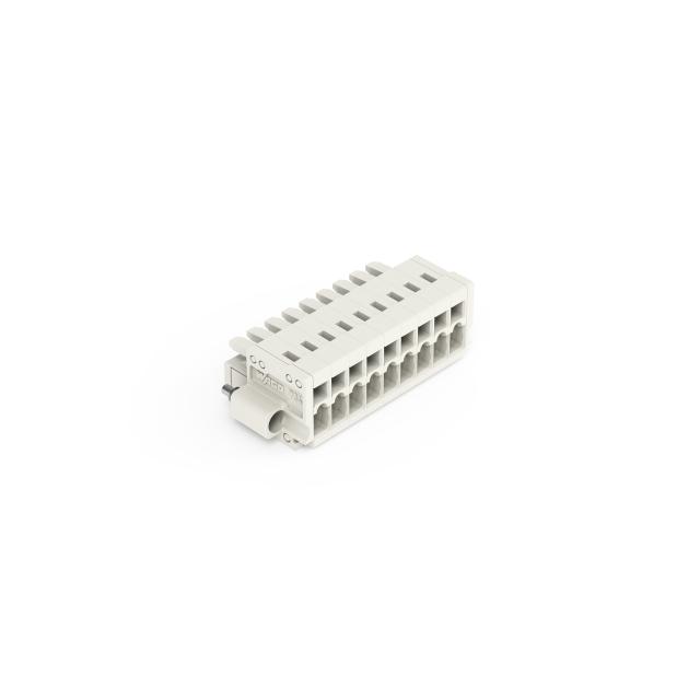 MCS-MINI Classic gniazdo 9-bieg. j-szare raster 3,5 mm /50szt./ WAGO