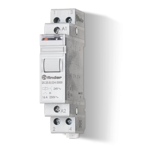 Modułowy przekaźnik impulsowy 1 Z + 1 R; 16A; 110V DC, 20.23.9.110.4000