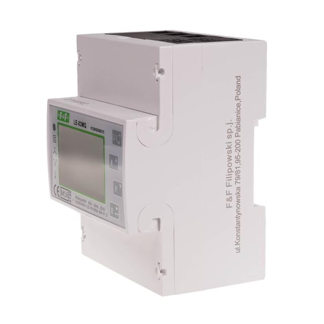 "Trójfazowy licznik zużycia energii czynnej i biernej Modbus RTU 100(5)A