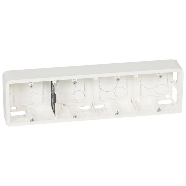 Mosaic Puszka Natynkowa 10 Lub 4x2 Moduły Poziomo 40Mm Do Uchytu 0802 54  080284 LEGRAND