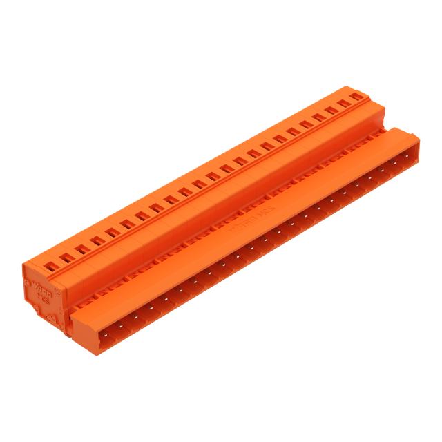 MCS-MIDI Classic wtyk 23-bieg. pomarańczowy raster 5,08 mm /10szt./ WAGO