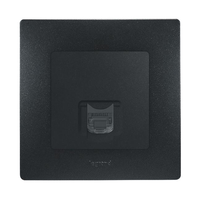 Niloe Ramka Pojedyncza Grafit  397031 LEGRAND